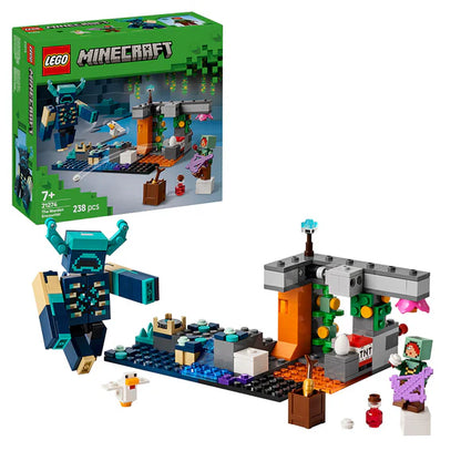 LEGO® Minecraft® The Warden Encounter Collectible Video Game Merch - 21274 - 238 Piece Building Set