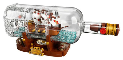 LEGO® Ideas Ship in a Bottle | 92177 | 962 Piece Building Set