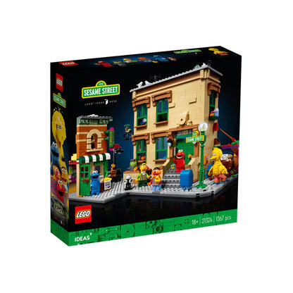 LEGO® Ideas 123 Sesame Street - 21324 - 1367 Piece Building Set