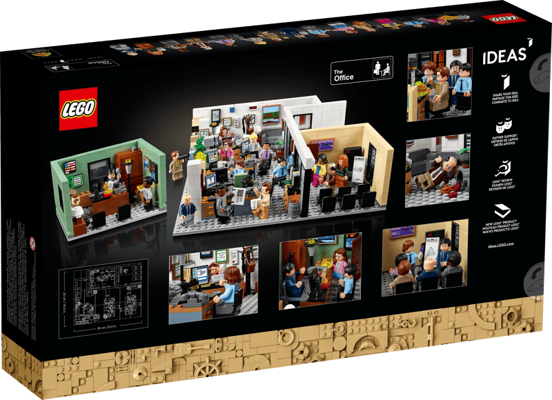 LEGO® Ideas The Office | 21336 | 1164 Piece Building Set