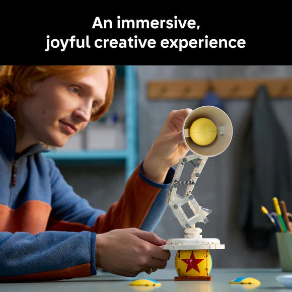 LEGO® Ideas | Disney Pixar Luxo Jr. Buildable Display Model - 21357 - 613 Piece Building Set