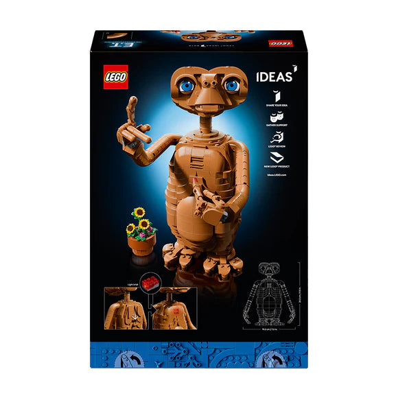 LEGO® Ideas E.T. the Extra-Terrestrial — 21370 — 1,226 Piece Building Set