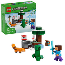 LEGO® Minecraft® Steve’s Taiga Adventure 21583 – 79 Piece Gamer Gift Building Set