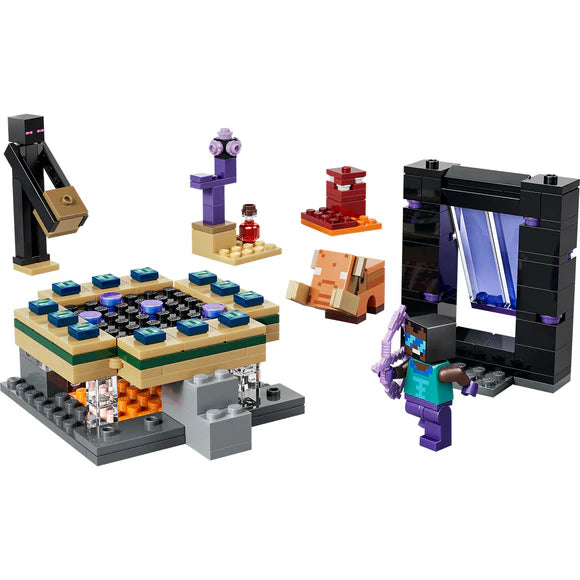 LEGO® Minecraft® Nether & End Portal Journey 21584 – 192 Piece Gamer Toy