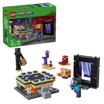 LEGO® Minecraft® Nether & End Portal Journey 21584 – 192 Piece Gamer Toy