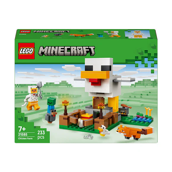 LEGO® Minecraft® Chicken Farm - Gaming - 21585 - 233 Piece Building Set