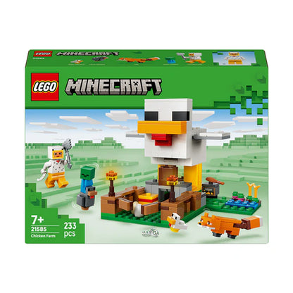 LEGO® Minecraft® Chicken Farm - Gaming - 21585 - 233 Piece Building Set