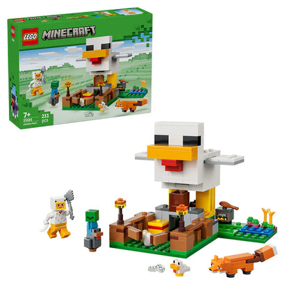 LEGO® Minecraft® Chicken Farm - Gaming - 21585 - 233 Piece Building Set