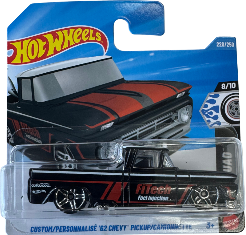 Hot Wheels© Basic - Custom '62 Chevy Pickup - Rod Squad - 8/10 - 220/250 - 2026
