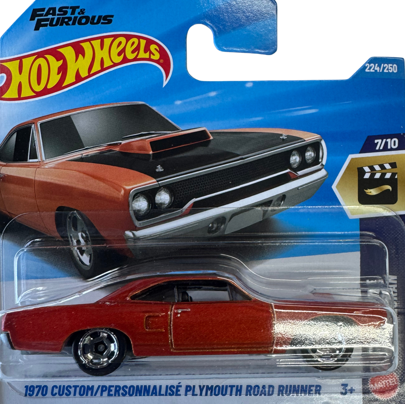 Hot Wheels© Basic - Fast and Furious 1970 Custom Plymouth Road Runner - Screen Time - 7/10 - 224/250 - 2026