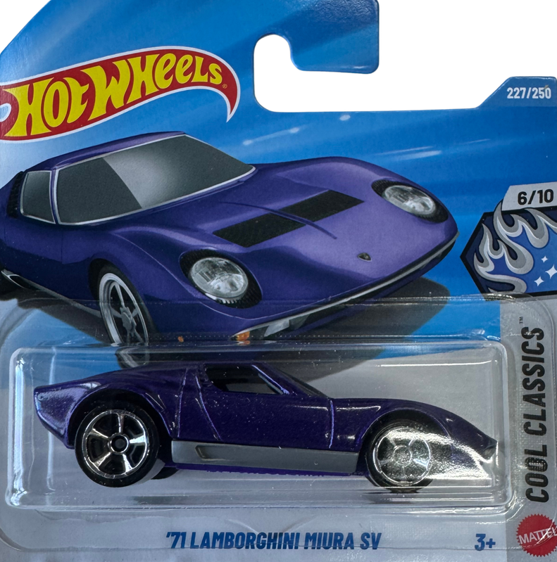 Hot Wheels© Basic - 71 Lamboghini Miura SV - Cool Classics - 6/10 - 227/250 - 2026