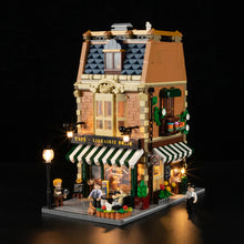 Lumibricks® | Funwhole® Book Café & Coffee House — Modular City Building with LED Lights — F9031 — 1718 Piece Building Set