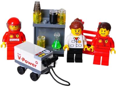 LEGO® Racers Ferrari Shell V-Power Ferrari Pit Crew - 30196 - 34 Piece Building Set