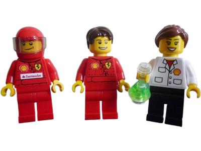 LEGO® Racers Ferrari Shell V-Power Ferrari Pit Crew - 30196 - 34 Piece Building Set