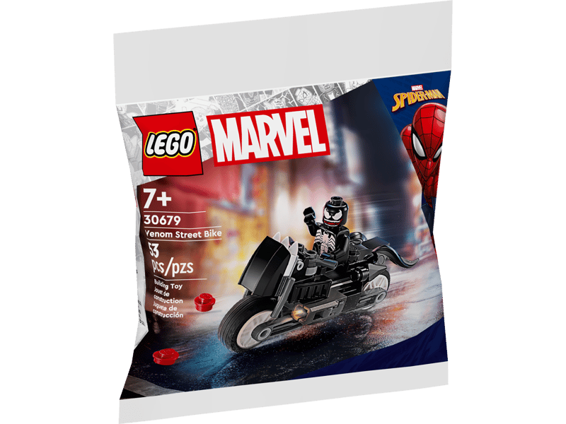 LEGO® Marvel Venom Street Bike 30679 – 53-Piece Building Set