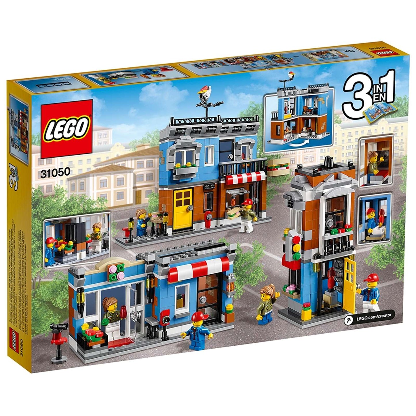 LEGO® Creator 3 in 1 Corner Deli - 31050 - 467 Piece Building Set
