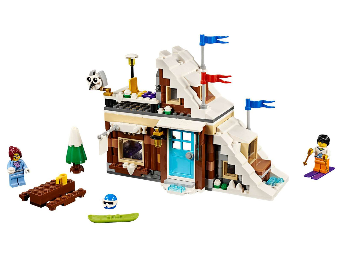 LEGO® Creator 3 in 1 Modular Winter Vacation - 31080 - 374 Piece Building Set
