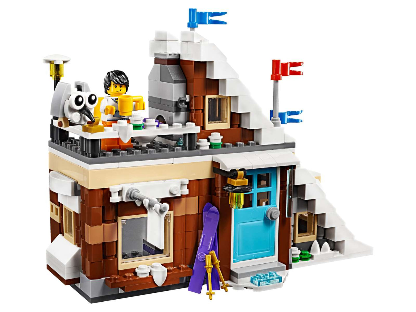 LEGO® Creator 3 in 1 Modular Winter Vacation - 31080 - 374 Piece Building Set
