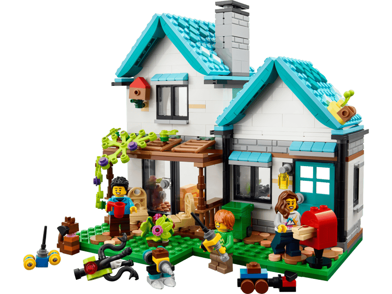 LEGO® Creator 3-in-1 Cosy House | 31139 | 808 Piece Building Set