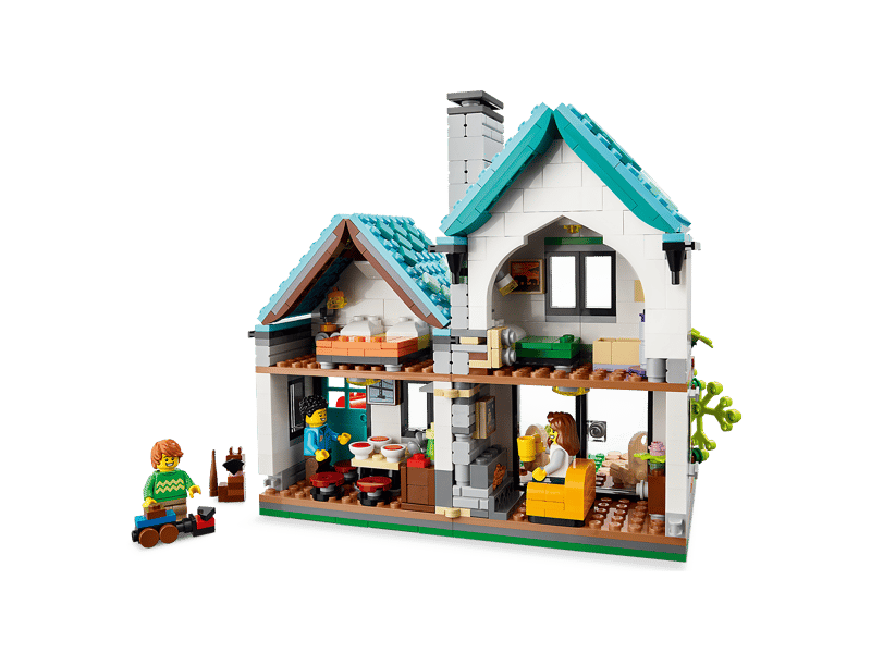 LEGO® Creator 3-in-1 Cosy House | 31139 | 808 Piece Building Set