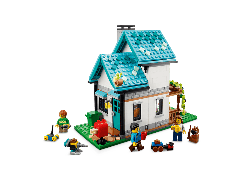 LEGO® Creator 3-in-1 Cosy House | 31139 | 808 Piece Building Set
