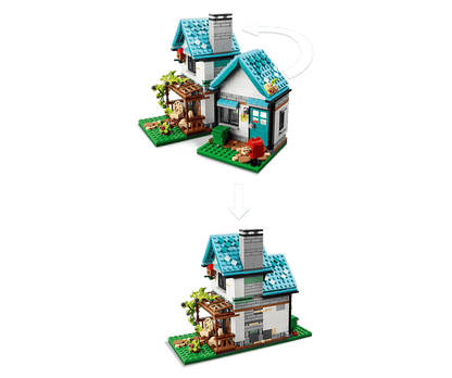 LEGO® Creator 3-in-1 Cosy House | 31139 | 808 Piece Building Set