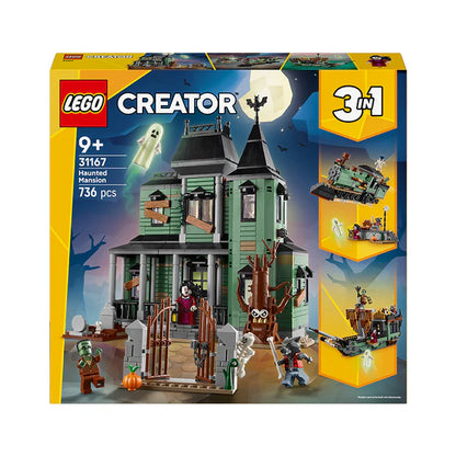 LEGO® Creator 3in1 Haunted Mansion House - 31167 - 736 Piece Building Set