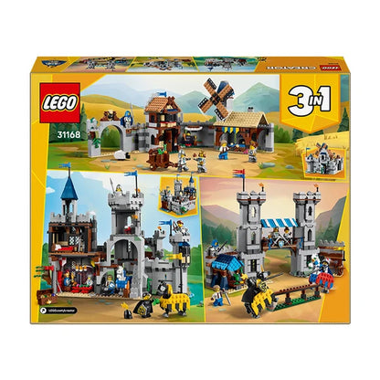 LEGO® Creator 3in1 Medieval Horse Knight Castle — 31168 — 1371 Piece Building Set