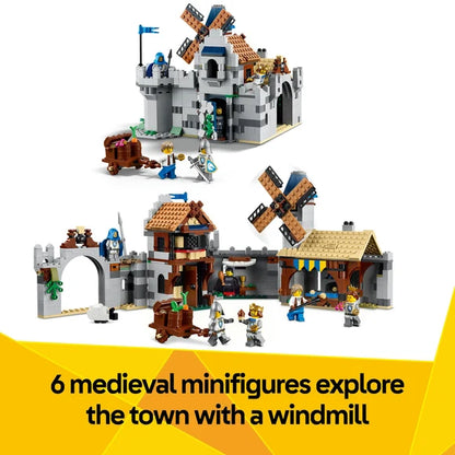 LEGO® Creator 3in1 Medieval Horse Knight Castle — 31168 — 1371 Piece Building Set