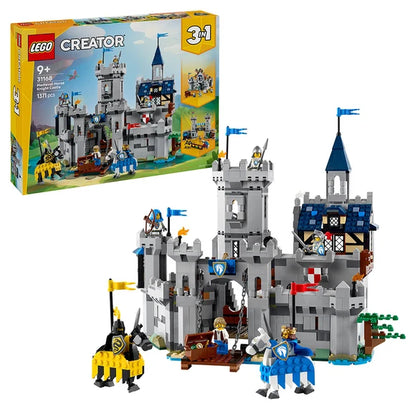 LEGO® Creator 3in1 Medieval Horse Knight Castle — 31168 — 1371 Piece Building Set