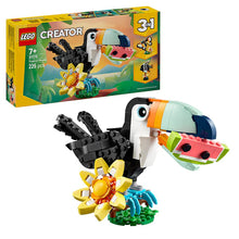 LEGO® Creator 3in1 Wild Animals: Tropical Toucan Figure Playset 31173 – 225 Piece Building Set