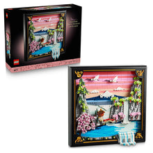 LEGO® Art Japanese Cherry Blossom Landscape 31218 – 1,892-Piece Wall Art Building Set for Adults