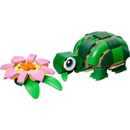 LEGO® Creator 3 in 1 Turtle with a Water Lily Flower - 31377 - 124 Piece Building Set