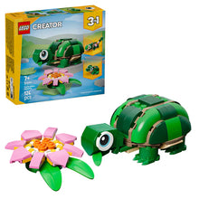 LEGO® Creator 3 in 1 Turtle with a Water Lily Flower - 31377 - 124 Piece Building Set