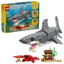 LEGO® Creator 3in1 Fierce Shark with a Treasure Chest Toy - 31381 - 379 Piece Building Set