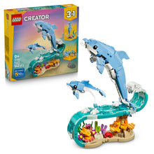 LEGO® Creator 3in1 Sea Animals: Beautiful Dolphins - 31385 - 542 Piece Building Set