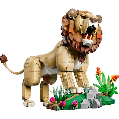 LEGO® Creator 3-in-1 Wild Animals: Majestic Lion — 31386 — 839 Piece Building Set