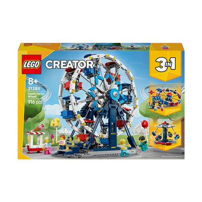 LEGO® Creator 3-in-1 Iconic Ferris Wheel — 31389 — 916 Piece Building Set