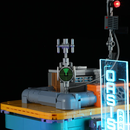 Lumibricks® | Funwhole® Cyberpunk Mansion — Future City Modular Building with LED Lights — F9042 — 2524 Piece Building Set