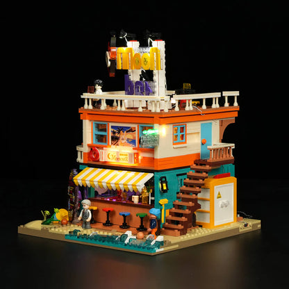 Lumibricks® Moon Bar Road Trip — Modular Building with LED Lights — 18009 — 2186 Piece Building Set