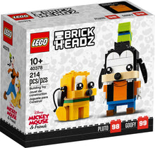 LEGO® BrickHeadz™ Goofy and Pluto - 40378 - 214 Piece Building Set
