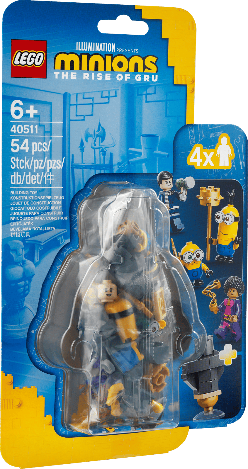 LEGO® MINIONS Kung Fu Training - 40511 - 54 Piece Building Set