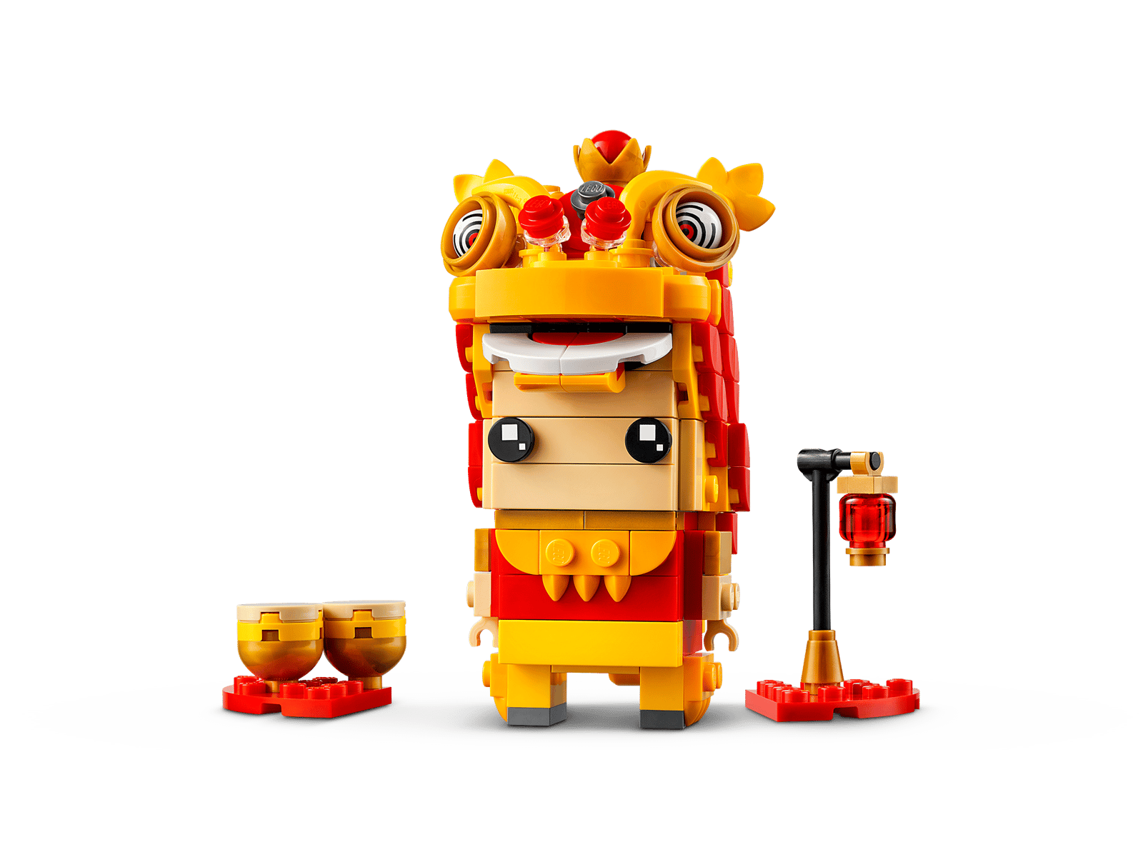 LEGO® BrickHeadz™ Lion Dance Guy - 40540 - 239 Piece Building Set