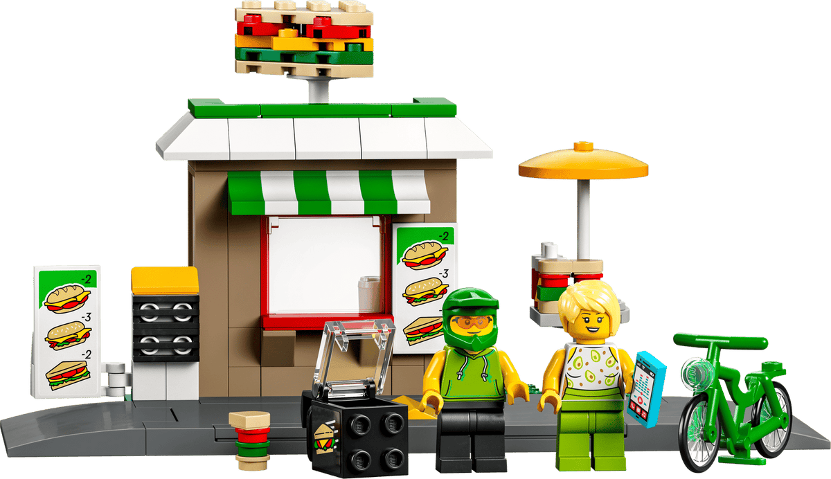 LEGO® City - Sandwich Shop - 40578 - 110 Piece Building Set