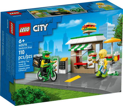 LEGO® City - Sandwich Shop - 40578 - 110 Piece Building Set
