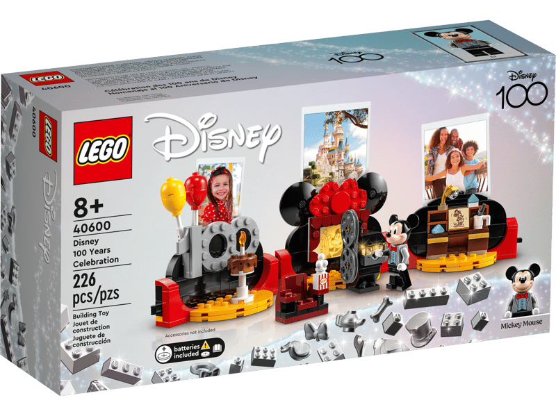 LEGO® Disney™ Disney 100 years celebration - 40600 - 226 Piece Building Set