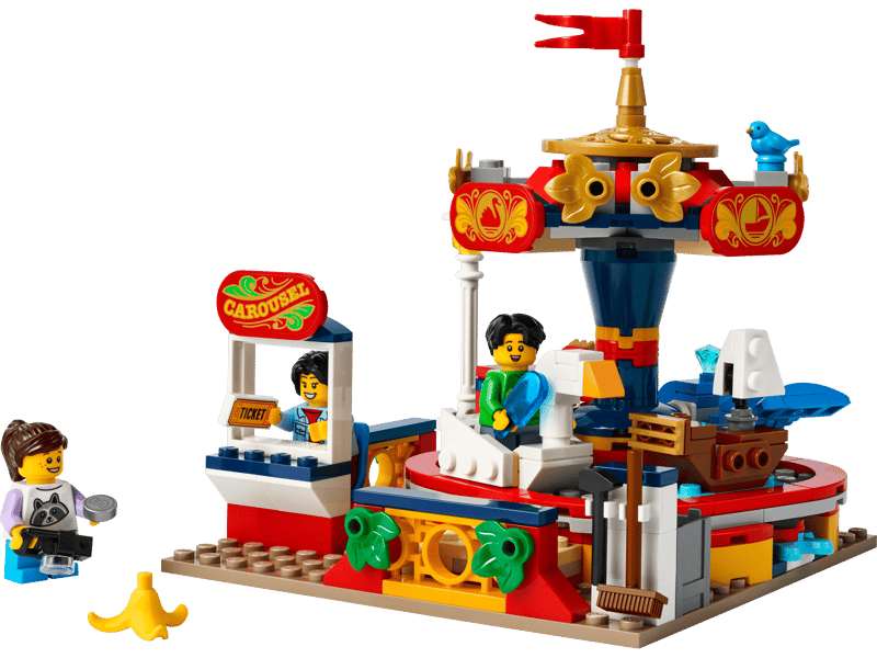 LEGO® Classic - Carousel Ride - 40714 - 232 Piece Building Set | Brick N Build