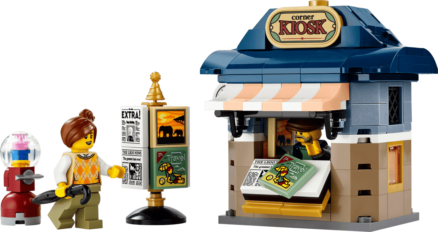 LEGO® ICONS™  Corner Café - 40757 - 205 Piece Building Set