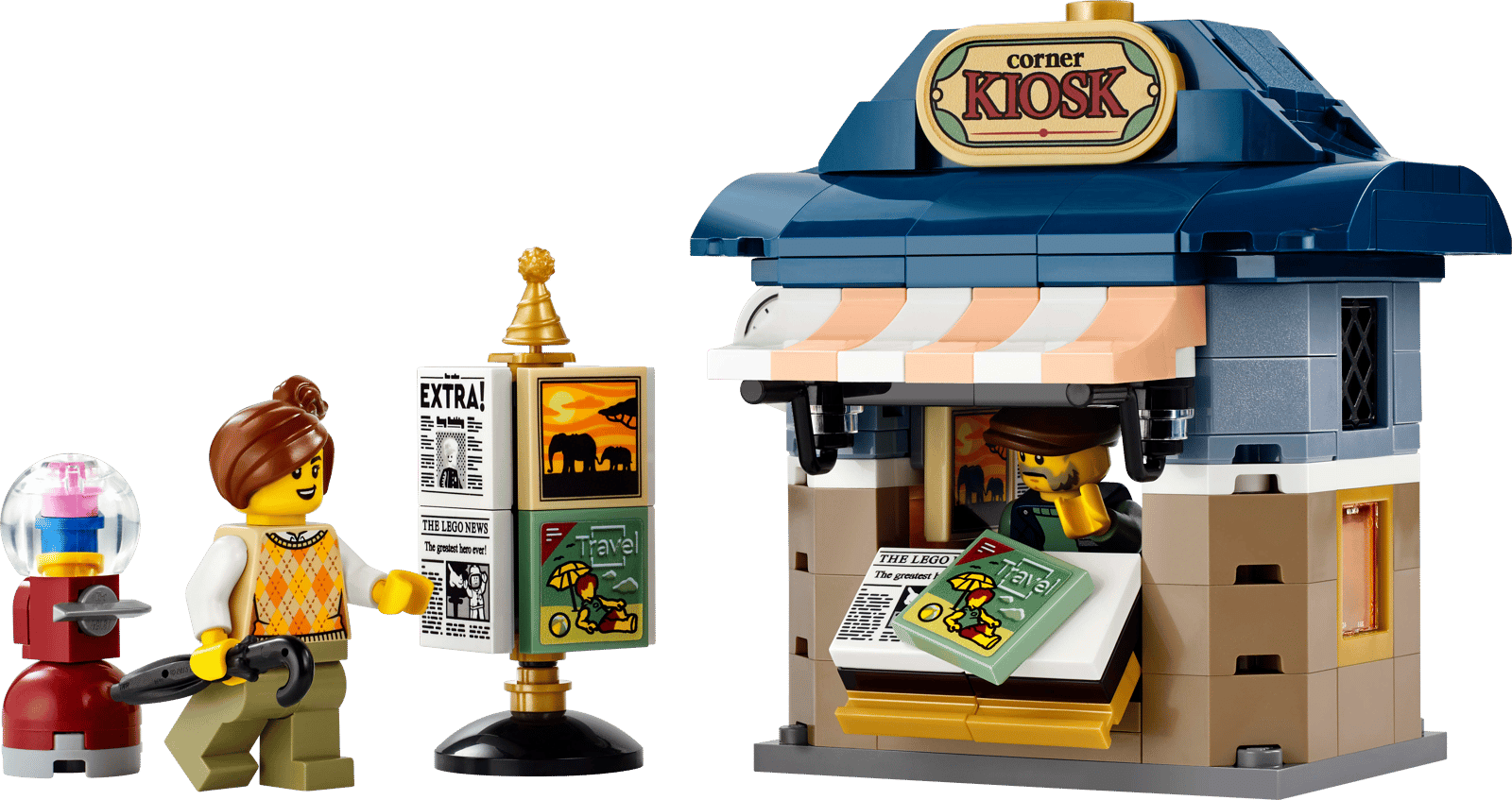 LEGO® ICONS™  Corner Café - 40757 - 205 Piece Building Set