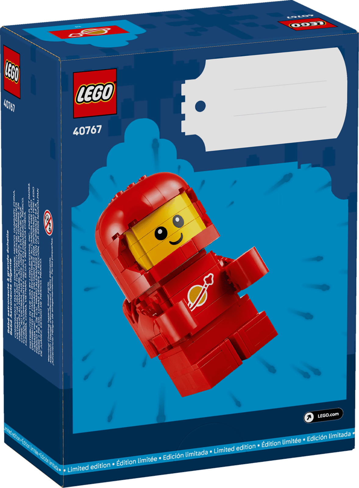 LEGO® Up-Scaled Baby Astronaut - 40767 - 250 Piece Building Set